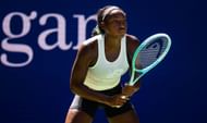 Coco Gauff at the USTA Billie Jean King National Tennis Center in New York City (Photo by Getty Images)